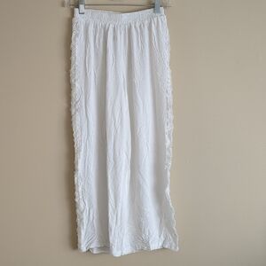 XS Shein Pull-On Pants With Side Trim Beach Swim Coverup Pool